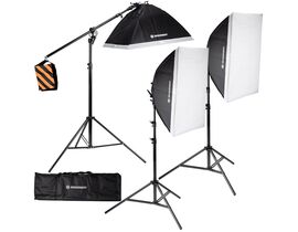 LED denný set BRESSER BR-235B so softboxmi