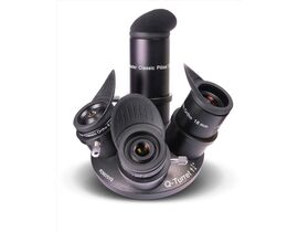 Baader Q-Turret Okularsatz (Okularrevolver, 3x Classic Ortho, 1x Classic Plössl, 1x Q-Barlow 2.25x)