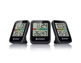 BRESSER Climate Monitor Thermo-Hygrometer DCF 3-piece Set
