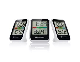BRESSER Climate Monitor Thermo-Hygrometer DCF 3-piece Set