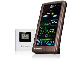 Funkčná meteostanica BRESSER Neomeo V – drevený dizajn
