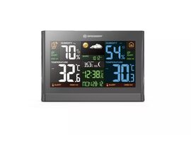 BRESSER Radio-controlled Weather Station Meteo THBM Colour