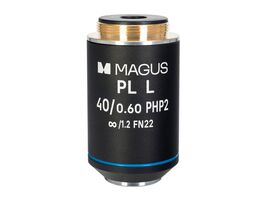 Objektív MAGUS 40HP, 40х/0,60 Plan L fáza PHP2 ∞/1,2 WD 3,5 mm
