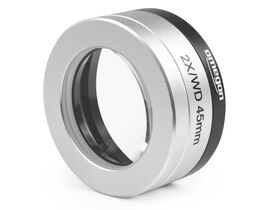 Omegon Objektiv Mikroskop-Vorsatzlinse 2.0x mit Adapter