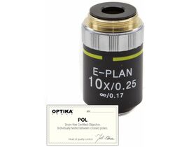 Optika Objektiv 10x/0.25, infinity, N-plan, POL, ( B-383POL), M-145P