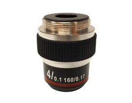 Optika Objektiv 4x/0.10, hochkontrast, M-137