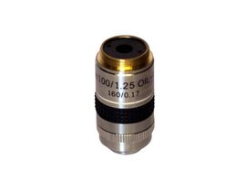Objektív Optika M-059, 100x olejový s clonou pre tmavé pole pre B-380, B-500