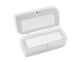 Optika objektový mikrometer M-005, mikrometrické sklíčko, rozsah 1 mm, delenie 0,01 mm, 26x76 mm
