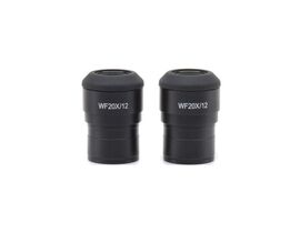 Okuláre Optika ST-303, WF20x/12 (pár), kompenzácia dioptrií, očnice