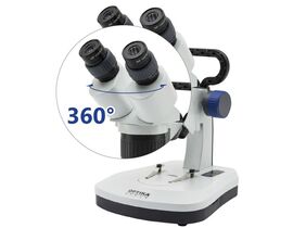 Optika Stereomikroskop SFX-51, binokulárny, 20×/40×, pevné rameno, otočná hlava