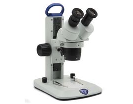 Optika Stereomikroskop SLX-1, dopadajúce a prechádzajúce svetlo, 20×–40×, LED, binokulárny