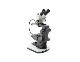 Optika Zoom-stereomikroskop OPTIGEM-20, trinokulárny, BF/DF, Greenough, pracovná vzdialenosť 100 mm, 10×/21 mm, 0,7×–4,5×