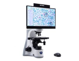 Optika Mikroskop B-510BF4K, digitálny, W-PLAN IOS, 40×–1000×, 4K digitálna hlava