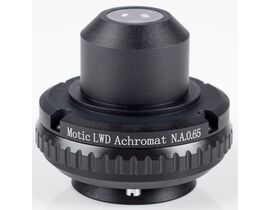 Motic Kondensor, N.A. 0.65, wd 10.8mm, LWD, achro, iris diaphragm (BA410E, BA310)