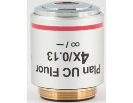 Motic Objektiv 4X / 0.13, wd 17.3mm, CCIS, PL UC FL, plan, fluo, infinity
