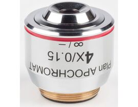 Motic Objektiv 4X / 0.15, wd 20mm, CCIS, PL APO, plan, apochrom., infinity, (BA410E)