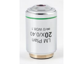 Motic Objektiv, CCIS achromat. LM PL 20x/0.4 (AA=8.1mm)