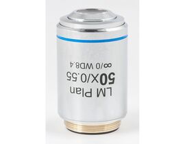 Motic Objektiv, CCIS achromat. LM PL 50x/0.55 (AA=8.4mm)