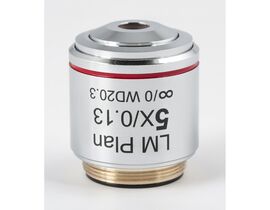 Motic Objektiv CCIS achromat. LM PL 5x/0.13 (AA=20.3mm)