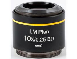 Motic Objektiv LM BD PL, CCIS, LM, plan, achro, BD 10x/0.25, w.d.16.3mm (AE2000 MET)