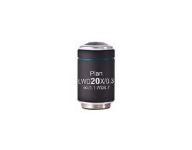 Motic Objektiv LWD PL, CCIS, plan, achromat, 20x/0.3, w.d. 4.7mm (AE2000)