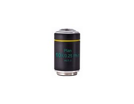 Motic Objektiv PL Ph, CCIS, plan, achro, phase, 10x/0.25, w.d. 4.1mm, Ph1 (AE2000)
