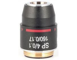Motic Objektiv SP semiplan achro, 4X/0.10 w.d.=17mm (RedLine200)