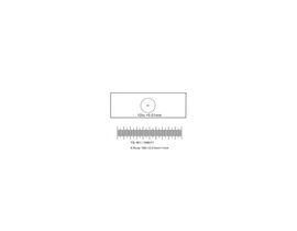 ToupTek Objektmikrometer, Linien (X) 1mm/100 Div.x0.01mm