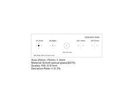 ToupTek Objektmikrometer, Raster (X&amp;Y) 1mm/100 Div.x0.01mm