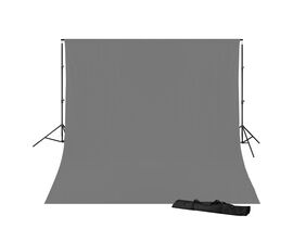 Pozadie BRESSER BR-D23 so systémom 3 × 6 m – sivé