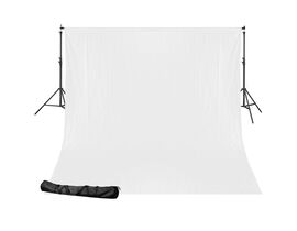 Pozadie BRESSER BR-D24 so systémom 2,5 × 3 m – biele