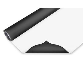 Vinylové pozadie BRESSER 2,72 × 6 m – čierne/biele