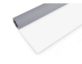 Vinylové pozadie BRESSER 2,72 × 4 m – sivé/biele