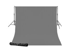 Pozadie BRESSER BR-D24 so systémom 2,5 × 3 m – sivé