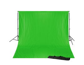 Pozadie BRESSER BR-D23 + greenscreen/chromakey zelené 3 × 4 m