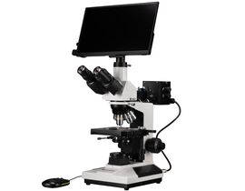 Bresser Science ADL-601-P Polarizačný mikroskop s 5MP Pro HDMI kamerou a 13.3" displejo