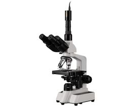Trinokulárny mikroskop BRESSER Researcher 40–1000× + MikrOkular LF Full HD