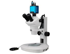 Stereomikroskop BRESSER Science ETD-201 8–50× Trino Zoom + MikroCam PRO HDMI 5 MP