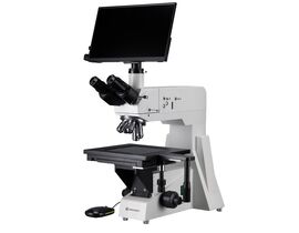 Bresser Science MTL-201 Metalurgický mikroskop s 5MP Pro HDMI kamerou a 13.3" displejom