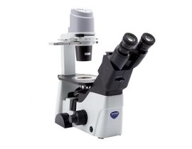 Optika Inverzný mikroskop IM-300, trinokulárny, PH, 100×–400×, IOS LWD W-PLAN PH, N.A. 0,3, X-LED8