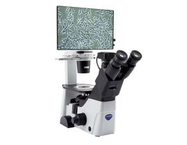 Optika Mikroskop IM-300D, digitálny, PH, 100×–400×, IOS LWD W-PLAN PH, N.A. 0,3, X-LED, 6 MP, 15,6" 4K
