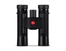 Leica Ultravid 10x25 Leathered Ďalekohľad, čierny, Farba: Čierna koža