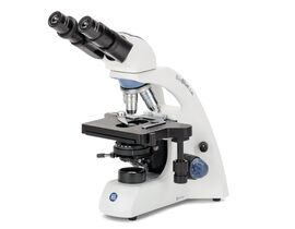 Euromex BB.1152-PLi BioBlue.Lab Binokulárny mikroskop s plán achromatickými PL 4/10/S40/S100x imerznými IOS objektívmi, bezhrebeňovým krížovým stolíkom a 3W NeoLED osvetlením