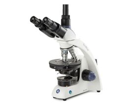 Euromex BB.4243-P-DLED BioBlue Trinokulárny polarizačný mikroskop so SMP objektívmi 4/10/S40/S60x a 1W Dual color NeoLED osvetlením