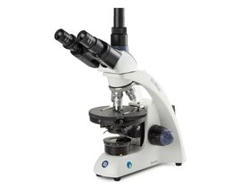 Euromex BB.4253-P-DLED BioBlue Trinokulárny polarizačný mikroskop s imerznými SMP objektívmi 4/10/S40/S100x a 1W Dual color NeoLED osvetlením