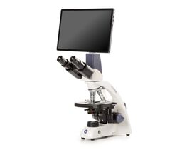 Euromex BB.4269-T BioBlue Binokulárny mikroskop s 10" tabletom a integrovanou 5 MP digitálnou kamerou, SMP objektívmi 4/10/S40/S60x, krížovým stolíkom a 1W Dual color NeoLED osvetlením