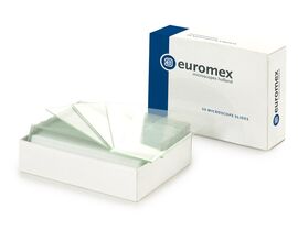Euromex PB.5150 Podložné sklíčka 76 x 26 mm, rezané hrany, 50 ks