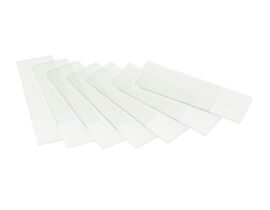 Euromex PB.5157-W Podložné sklíčka 76 x 26 mm s matným bielym poľom, 50 ks