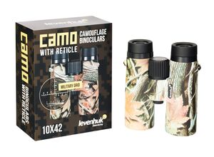 Levenhuk Camo Pine 10x42 Ďalekohľad so zámernou osnovou, Farba: Rind, image-6