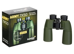 Levenhuk Army 7x50 Ďalekohľad so zámernou osnovou, image-5